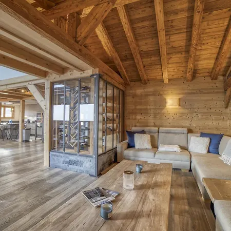 Chalet Face Au Mont-blanc *